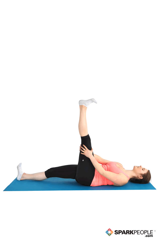 Lying Hamstring Stretch Exercise