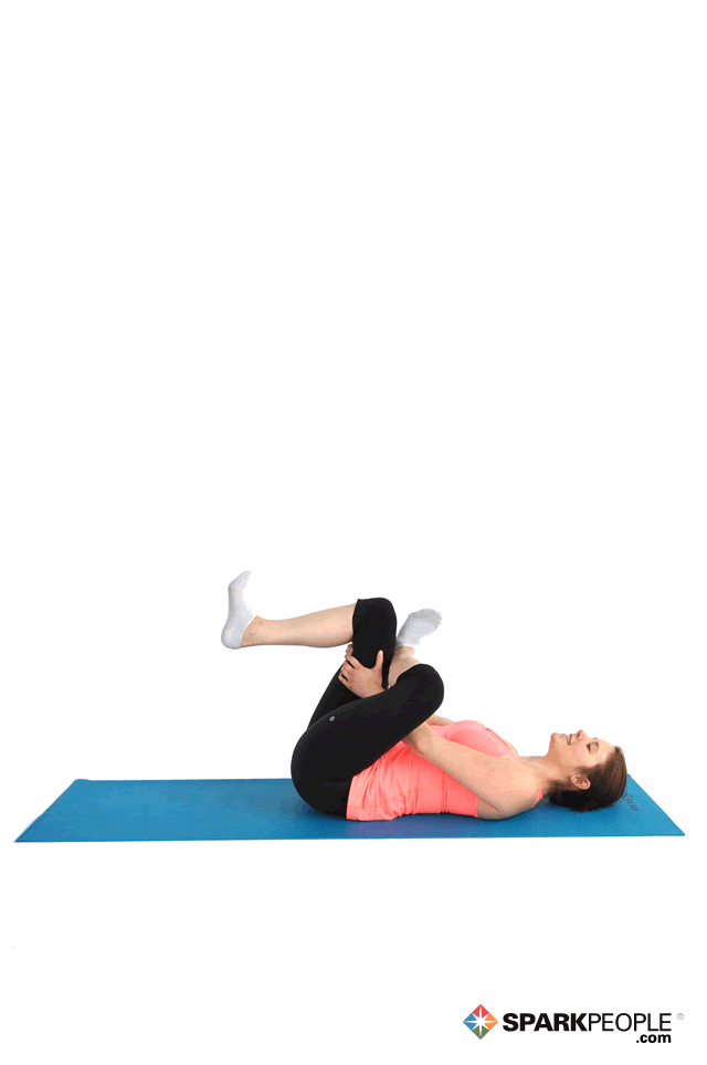 Lying Hip & Glute Hug Exercise