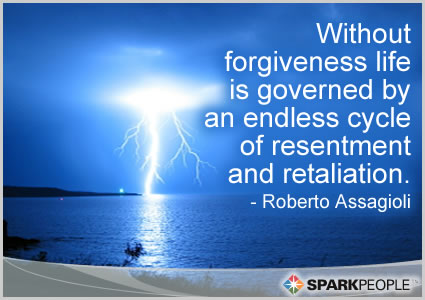 Motivational Quote - Without forgiveness life is governed by…an endless cycle of resentment and retaliation.