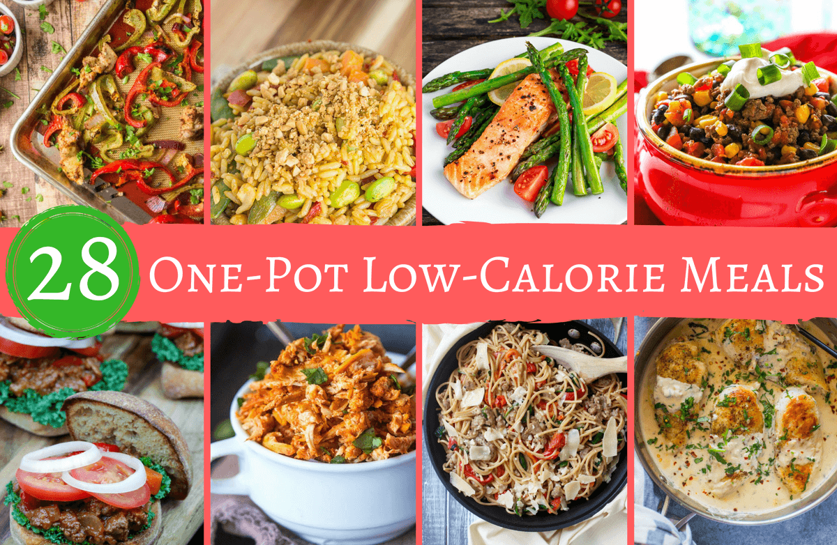 28 One-Pot Dishes with Less Than 500 Calories