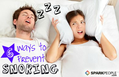 6 Ways to Prevent Snoring