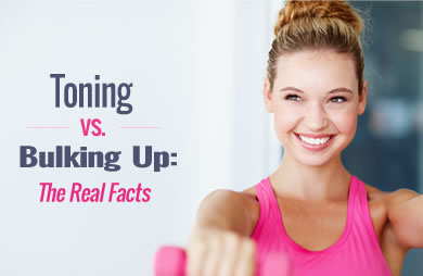 Toning vs. Bulking Up: The Facts